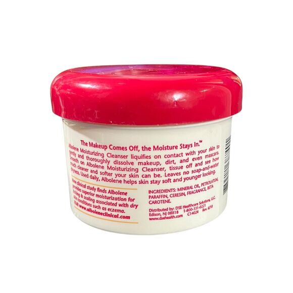 Albolene Moisturizing Cleanser Scented 6oz Red - Picture 3 of 6